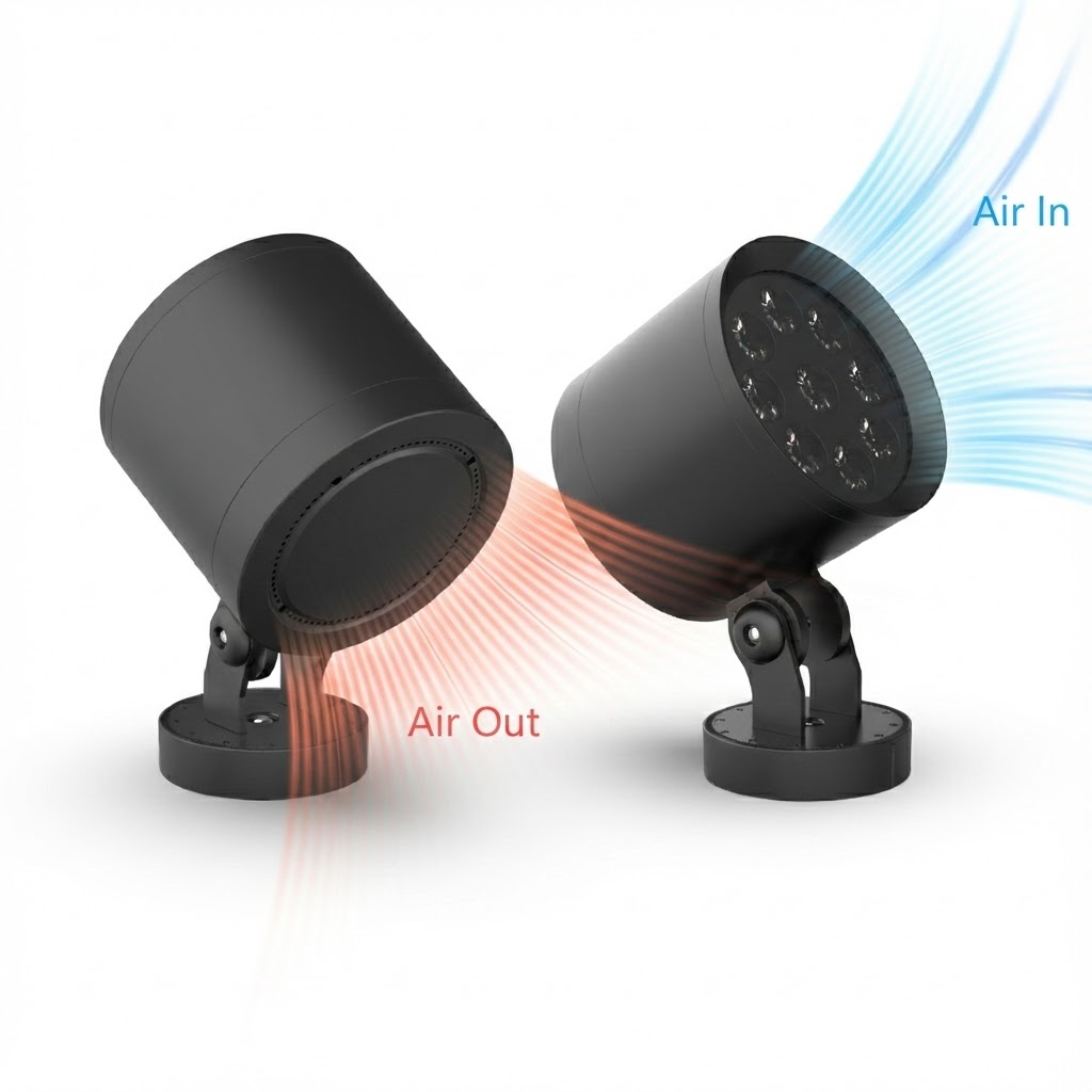 OE Series Floodlight Technical Detail