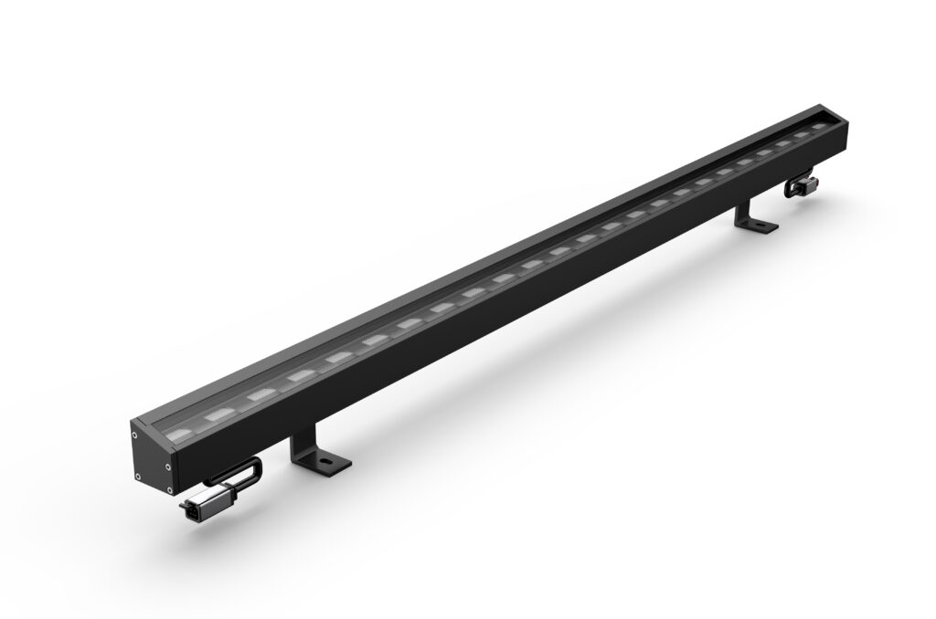 OLPIXEL XF-38-01 high-power LED wall washer with 48W output and adjustable mounting angle