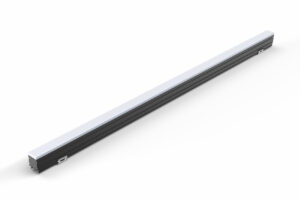 OLPIXEL TF-30-02 wide-profile 12W-18W LED linear bar with integrated hidden cable system and IP66 rating.